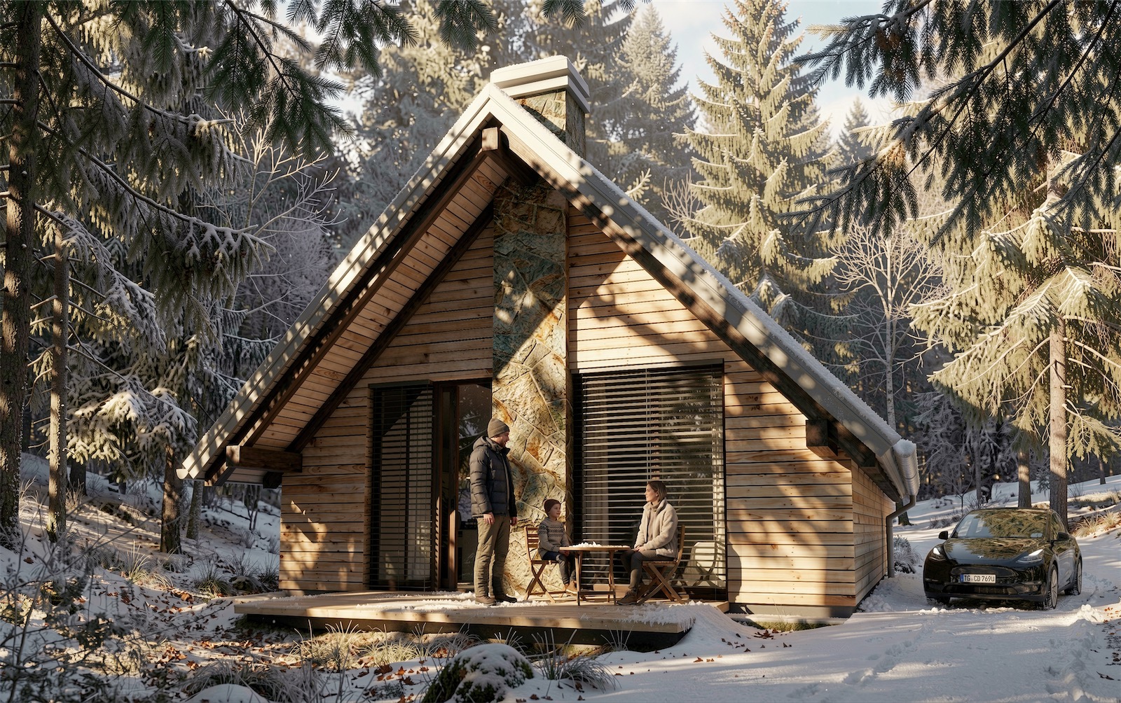 Prefabricated house ek 020