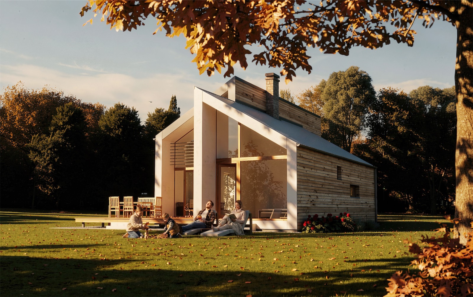 Prefabricated house ek 023