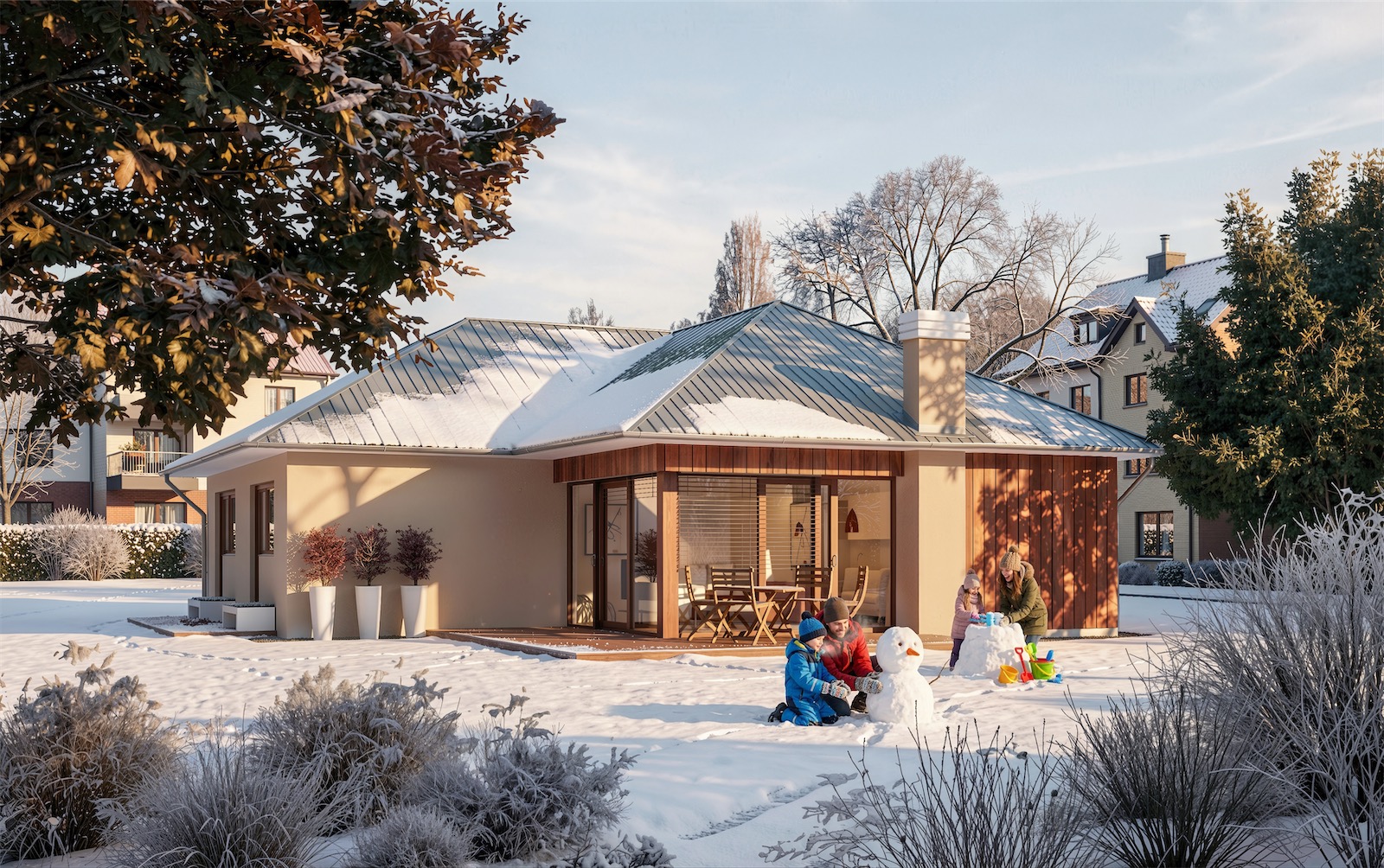 Prefabricated house ek 027