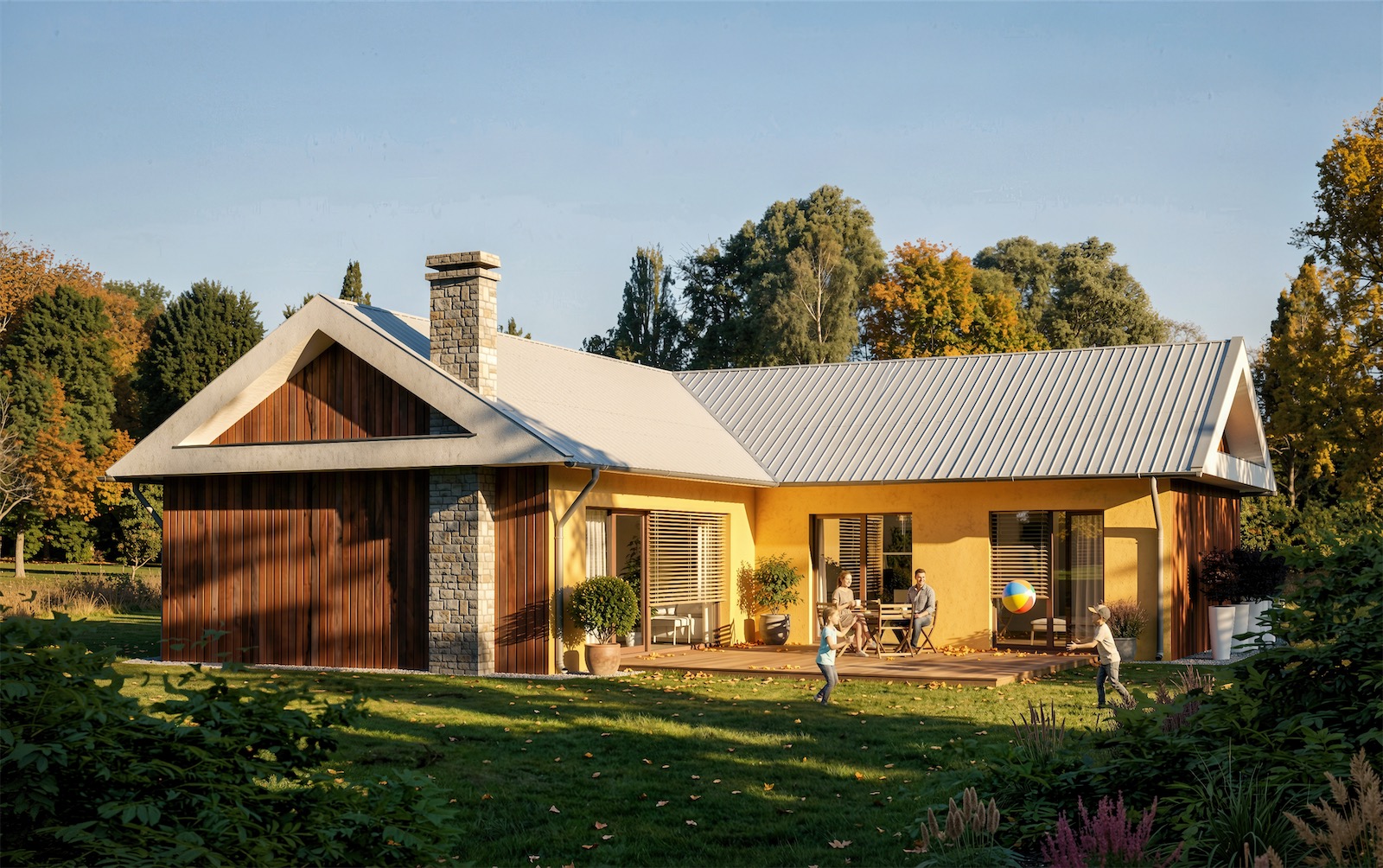 Prefabricated house ek 028
