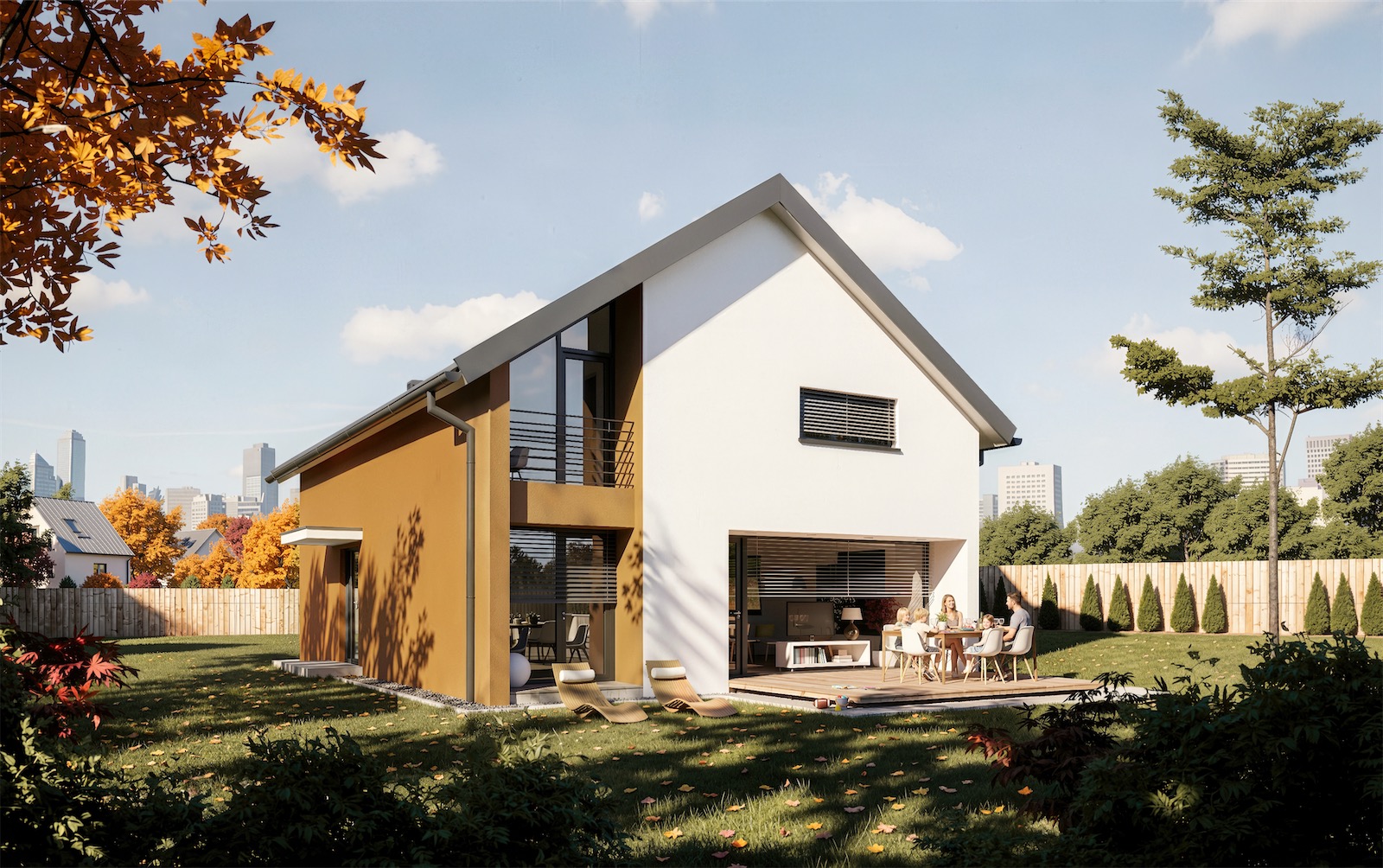 Prefabricated house ek 042